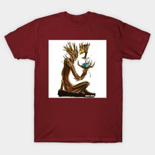 groot & light groot guardians of the galaxy T-Shirt